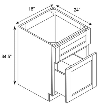 Waste Basket Base Cabinets