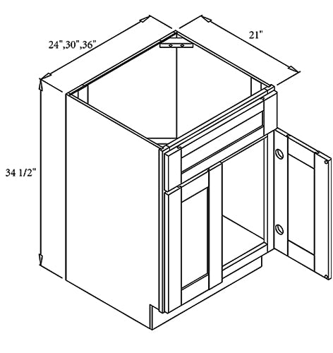 Vanity Sink Base